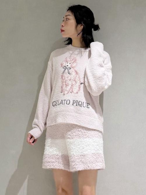 セール】ジェラート2ボーダーショーパンツ（ルームウェア/パジャマ