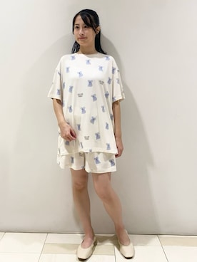 「アイテム（ルームウェア/パジャマ）」を使った、gelato piqueさん（レディース・150cm）の夏コーディネート