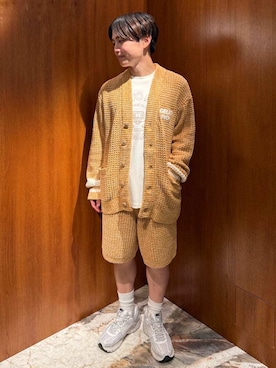 「アイテム（ルームウェア/パジャマ）」を使った、gelato piqueさん（メンズ・163cm）の秋コーディネート