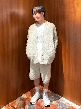 「アイテム（ルームウェア）」を使った、gelato piqueさん（メンズ・163cm）の秋コーディネート