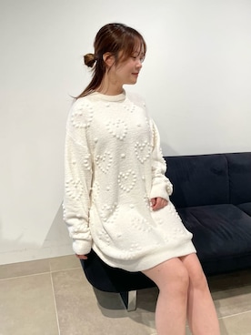 「アイテム（ルームウェア）」を使った、gelato piqueさん（レディース・157cm）の秋コーディネート