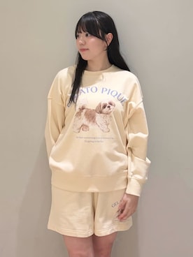 「プルオーバー」｜gelato piqueさん（レディース・158cm）の夏コーディネート