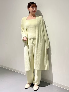 「アイテム（ルームウェア）」を使った、gelato piqueさん（レディース・164cm）の秋コーディネート