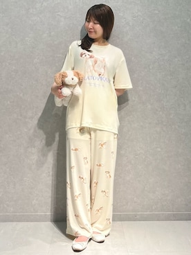 「アイテム（おもちゃ、ベージュ系）」を使った、gelato piqueさん（レディース・152cm）の夏コーディネート