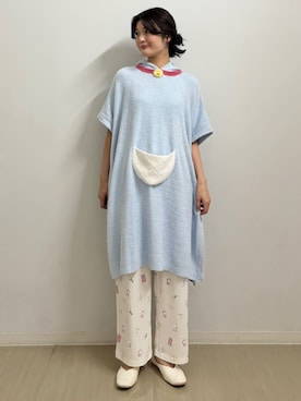 「アイテム（ルームウェア）」を使った、gelato piqueさん（レディース・164cm）の夏コーディネート