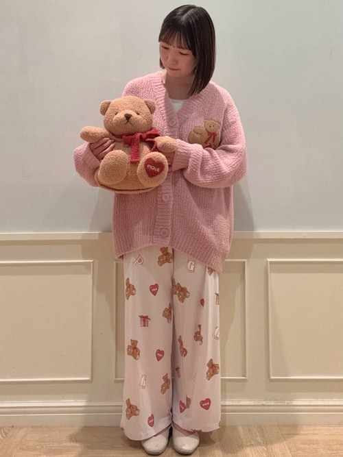 セール】ベビモコベアさがらカーディガン（ルームウェア/パジャマ