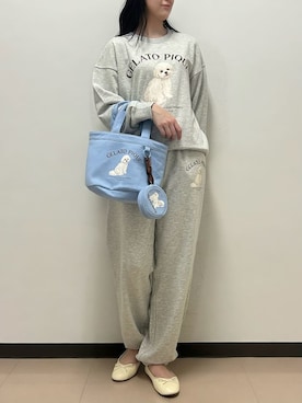 「プルオーバー」｜gelato piqueさん（レディース・163cm）の夏コーディネート