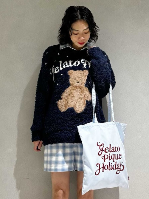 プレッピーネルチェックシャツ（ルームウェア/パジャマ）｜gelato