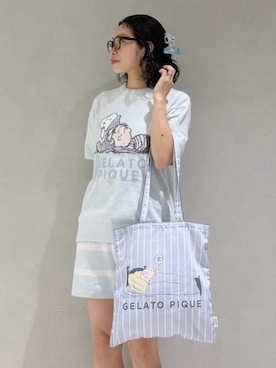「アイテム（ルームウェア/パジャマ）」を使った、gelato piqueさん（レディース・168cm）の夏コーディネート