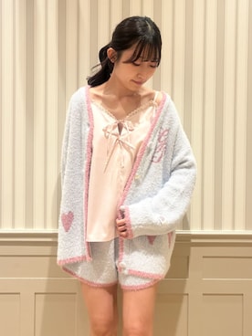 「アイテム（ルームウェア）」を使った、gelato piqueさん（レディース・160cm）の秋コーディネート