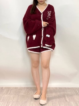 「アイテム（ルームウェア/パジャマ）」を使った、gelato piqueさん（レディース・154cm）の秋コーディネート