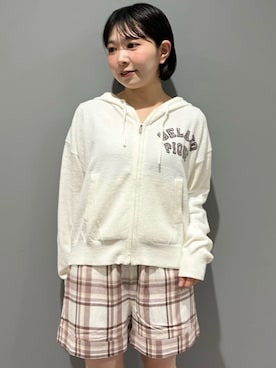 「アイテム（ルームウェア/パジャマ、ブラウン系）」を使った、gelato piqueさん（レディース・153cm）の秋コーディネート