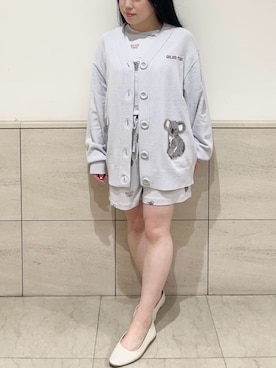「アイテム（ルームウェア）」を使った、gelato piqueさん（レディース・143cm）の夏コーディネート