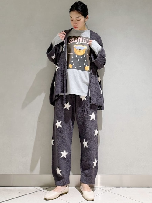 HOMME】べビモコグッドモーニングベアピケチャン（ルームウェア