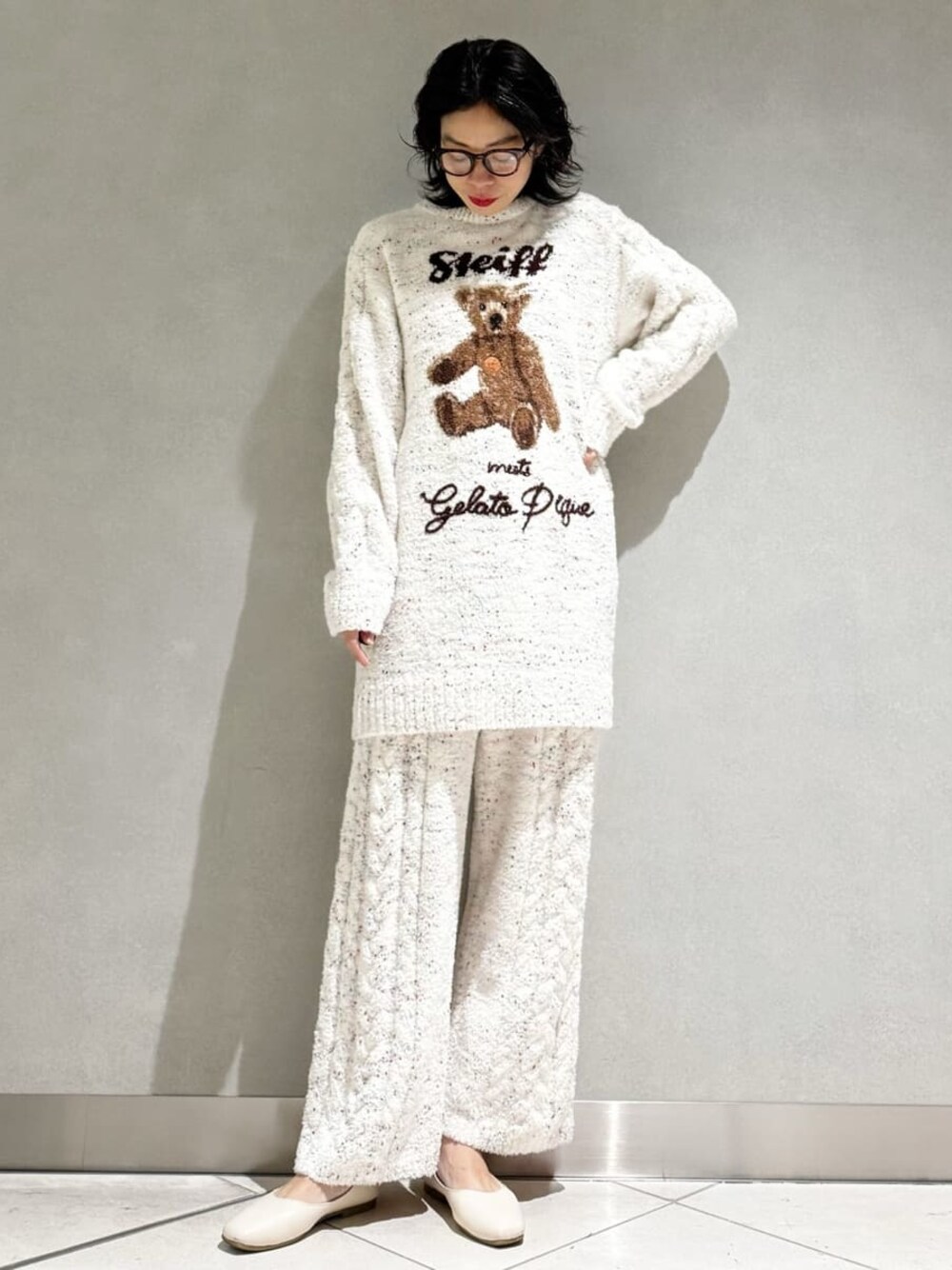 gelato pique（ジェラートピケ）の「【Steiff】パウダーネップ