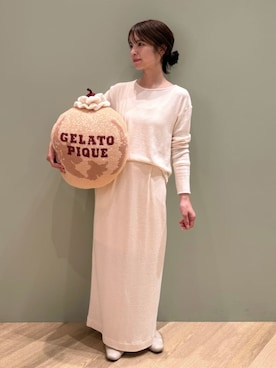 「アイテム（ルームウェア）」を使った、gelato piqueさん（レディース・156cm）の夏コーディネート
