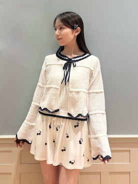 「アイテム（その他ルームウェア）」を使った、gelato piqueさん（レディース・161cm）の夏コーディネート