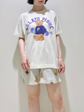 「リラックス」｜gelato piqueさん（レディース・155cm）の夏コーディネート