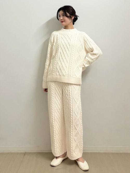 セール】スフレアランロングパンツ（ルームウェア/パジャマ）｜gelato