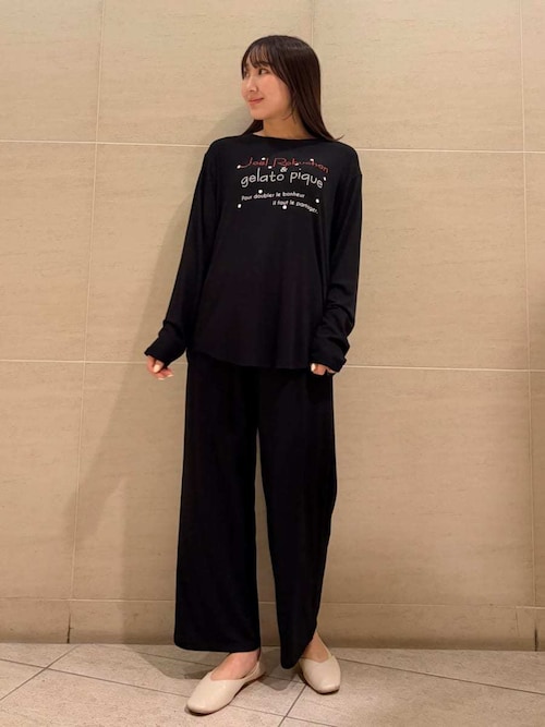 セール】【JOEL ROBUCHON】ドットワンポイントロンT（ルームウェア