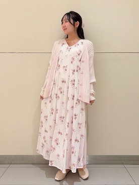 「アイテム（ルームウェア）」を使った、gelato piqueさん（レディース・158cm）の春コーディネート