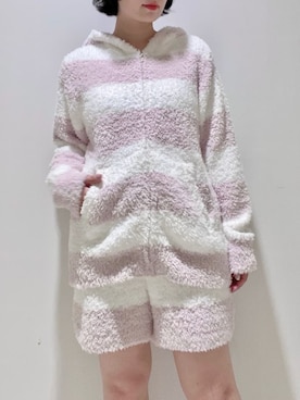 「アイテム（ルームウェア）」を使った、gelato piqueさん（レディース・155cm）の秋コーディネート