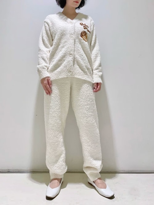 セール】ドーナツジャガードロングパンツ（ルームウェア/パジャマ