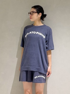 「アイテム（ルームウェア/パジャマ）」を使った、gelato piqueさん（レディース・168cm）の夏コーディネート