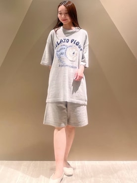 「アイテム（ルームウェア/パジャマ）」を使った、gelato piqueさん（レディース・150cm）の夏コーディネート