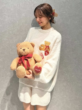「アイテム（ポーチ）」を使った、gelato piqueさん（レディース・156cm）の秋コーディネート