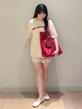 「マニッシュ」｜gelato piqueさん（レディース・158cm）の夏コーディネート