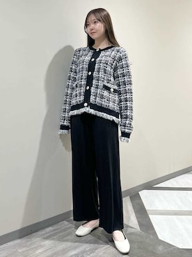 「アイテム（ルームウェア/パジャマ）」を使った、gelato piqueさん（レディース・158cm）の秋コーディネート