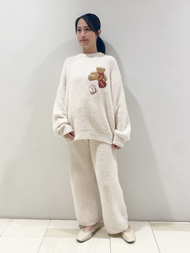 「アイテム（ルームウェア/パジャマ）」を使った、gelato piqueさん（レディース・150cm）の秋コーディネート