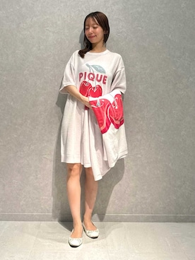 「アイテム（寝具）」を使った、gelato piqueさん（レディース・156cm）の春コーディネート