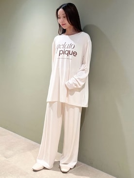 「アイテム（ルームウェア/パジャマ）」を使った、gelato piqueさん（レディース・150cm）の秋コーディネート