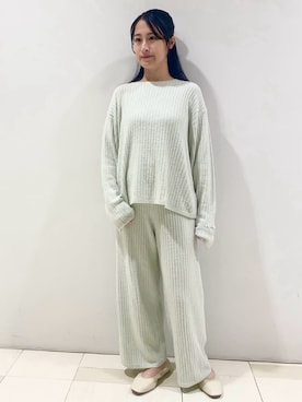 「アイテム（ルームウェア/パジャマ）」を使った、gelato piqueさん（レディース・150cm）の秋コーディネート