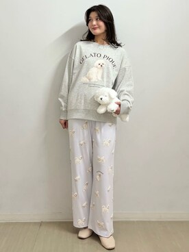 「プルオーバー」｜gelato piqueさん（レディース・164cm）の夏コーディネート