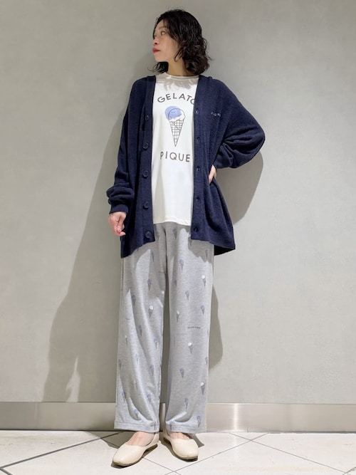 IFMC.】【HOMME】ワンポイントTシャツ（ルームウェア/パジャマ