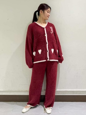 「アイテム（ルームウェア/パジャマ）」を使った、gelato piqueさん（レディース・160cm）の秋コーディネート