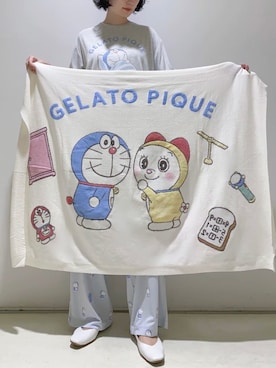 「アイテム（ルームウェア）」を使った、gelato piqueさん（レディース・155cm）の夏コーディネート