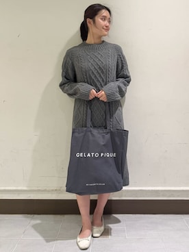 「アイテム（ルームウェア/パジャマ）」を使った、gelato piqueさん（レディース・160cm）の冬コーディネート