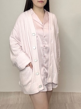 「アイテム（ルームウェア）」を使った、gelato piqueさん（レディース・154cm）の春コーディネート