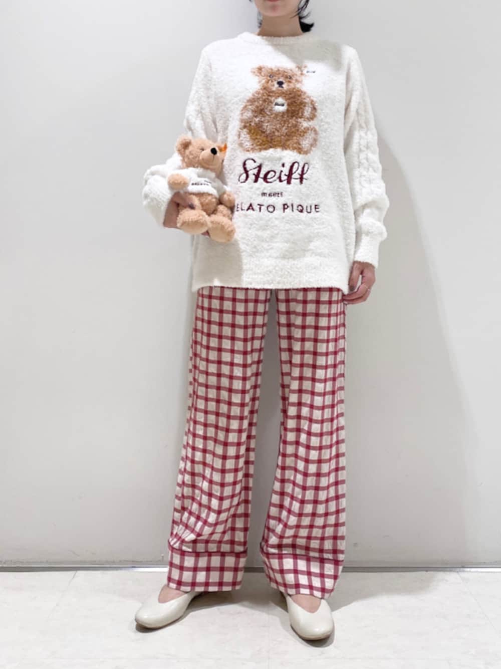gelato pique（ジェラートピケ）の「【Steiff】パウダー