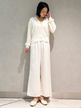 「アイテム（ルームウェア/パジャマ）」を使った、gelato piqueさん（レディース・168cm）の冬コーディネート