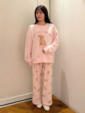 「プルオーバー」｜gelato piqueさん（レディース・151cm）の夏コーディネート