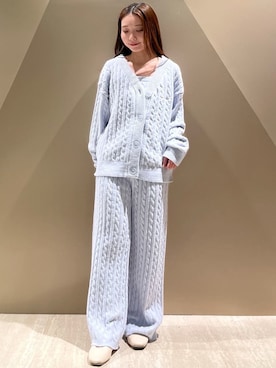 「アイテム（ルームウェア/パジャマ）」を使った、gelato piqueさん（レディース・150cm）の冬コーディネート