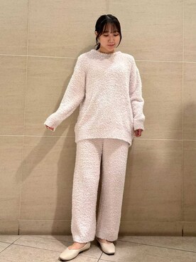 「アイテム（ルームウェア/パジャマ）」を使った、gelato piqueさん（レディース・158cm）の秋コーディネート