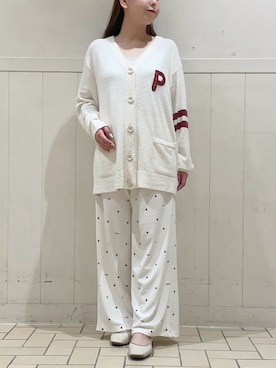 「アイテム（ルームウェア/パジャマ）」を使った、gelato piqueさん（レディース・146cm）の夏コーディネート