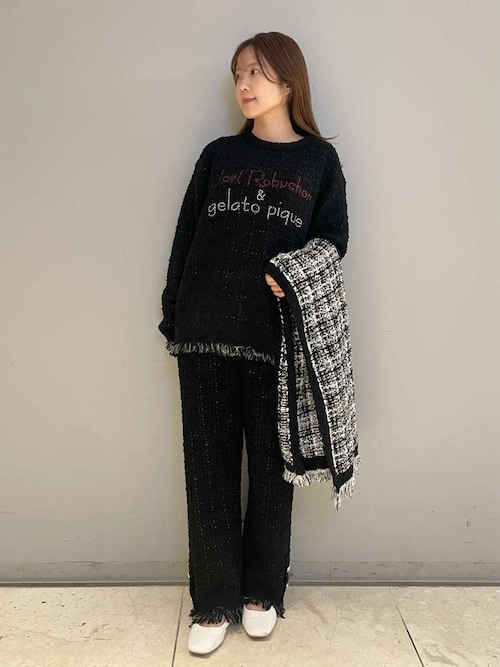 セール】【JOEL ROBUCHON】ツイードモコブランケット（ブランケット