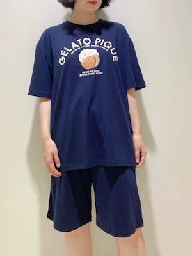 「アイテム（ルームウェア）」を使った、gelato piqueさん（レディース・155cm）の夏コーディネート